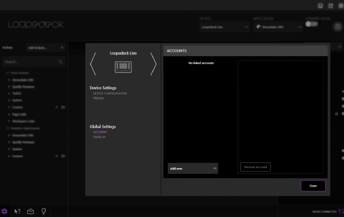 Creating an Account with Twitch